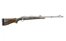 Ruger M77 Hawkeye Guide Gun, .375 Ruger, 20" Stainless Steel Barrel, Green Mountain Laminate Stock, Right Hand, 3+1 Rounds