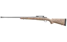 Ruger Hawkeye FTW Hunter 6.5 PRC 24" Stainless Steel Bolt Action Rifle, 4 Round, Tan/Black RH