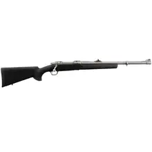 Ruger Hawkeye Alaskan 416 Ruger 20" 3rd Bolt Action Rifle with Threaded Barrel - Stainless Steel/Black Synthetic