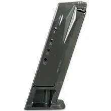 Ruger SR40 & SR40C .40 S&W 10-Round Handgun Magazine, Black Steel 90351