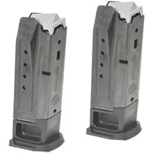 Ruger Security-9 9mm Luger 10rd Steel Magazine 2 Pack - Black Oxide