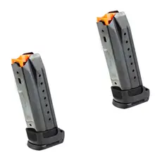 Ruger Security-9 9mm 17-Round Steel Alloy Magazine, Black - 2 Pack
