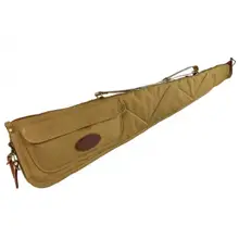 Boyt Harness Signature 52" Khaki Waxed Canvas Shotgun Case with Accessory Pocket and Lockable Zippers - 0GCWC5206