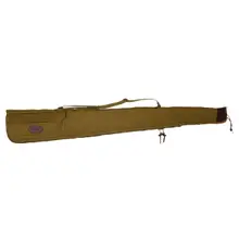 Boyt Harness Alaskan 52" Shotgun Case, Waxed Canvas with Quilted Flannel Lining and Brass Hardware - OGC97PXL6