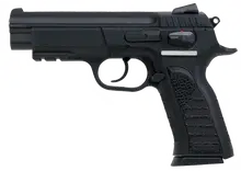 EAA Witness P Full Size .45 ACP Black Polymer Pistol with Accessory Rail, 4.5in, 10+1 Rounds