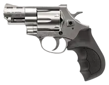 EAA Windicator Revolver, .357 Magnum, 2" Nickel Barrel, 6 Rounds, Black Rubber Grip, Alloy Frame - 770127