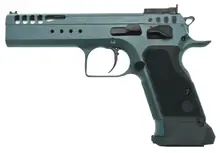 EAA Witness Limited Custom 600330 Semi-Automatic 9mm, 4.75" Barrel, 17+1 Rounds, Black Polymer Grip, Slate Blue Steel