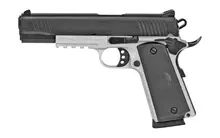 Girsan MC1911S Government .45 ACP 5" Barrel Two-Tone 8-Round Pistol with Adjustable Sights and Matte Gray Finish