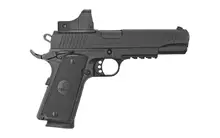 EAA Girsan MC1911S Government .45 ACP Semi-Automatic Pistol with 5" Barrel, 8 Rounds, Optics-Ready, Black Finish