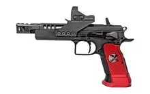 EAA Witness Domina Xtreme Gold Team 9mm, 5.25" Barrel, 17-Rounds, Red/Black with C-More Red Dot