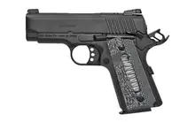 Girsan MC1911SC Ultimate .45 ACP Semi-Automatic Pistol, 3.4" Barrel, 6-Round Capacity, Adjustable Sights, G10 Grips, Matte Black Finish - EAA 390035