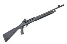 EAA Girsan MC312 Tactical Semi-Auto 12 Gauge Shotgun with 18.5" Barrel, 5+1 Rounds, Black Synthetic Pistol Grip Stock, and Red Dot Sight - 390165