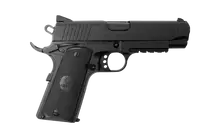 EAA Girsan MC1911C .45 ACP Semi-Automatic Pistol with 4.4" Compensated Barrel, Blued Steel Slide, Black Polymer Grips, and 8-Round Capacity