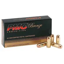 PMC Bronze .32 ACP 60 Grain Jacketed Hollow Point (JHP) 50 Round Box