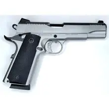 SDS Imports 1911S Stainless Steel 45ACP 5" Barrel with Ambi Safety 8RD
