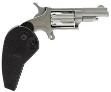 North American Arms Mini-Revolver .22 LR, 1.63" Barrel, 5-Round Capacity, Stainless Steel with Holster Grip