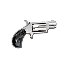 North American Arms Mini-Revolver - .22 Magnum, 1.125" Barrel, Stainless Steel, Black Pearl Grips