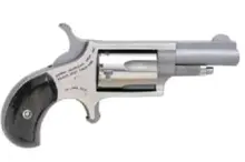 North American Arms Mini-Revolver - .22 Magnum, 1.625" Stainless Steel Barrel, Black Pearl Grip