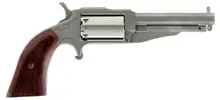 North American Arms NAA The Earl .22 LR/.22 MAG 3" Stainless Steel Revolver with 5-Round Capacity and Rosewood Grips