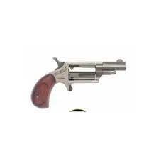 North American Arms Mini-Revolver .22 Short, 1.125" Barrel, Stainless with Rosewood Grips and Lanyard Ring