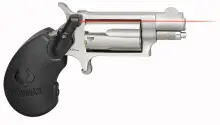 North American Arms Mini-Revolver .22 WMR, 1.13" Stainless Steel Barrel, 5-Round, Viridian Laser Grip