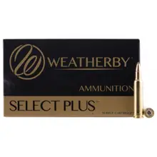 Weatherby Select Plus 7mm Wby Mag 160 Grain Nosler Partition Ammunition, 20 Rounds - N7MM160PT