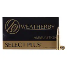 Weatherby Select Plus 30-378 Weatherby Magnum 180 Grain Accubond Rifle Ammunition, 20 Rounds