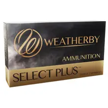 Weatherby Select Plus .338-378 Wby Mag 225 Grain Barnes TTSX Lead Free Ammunition, 20 Rounds
