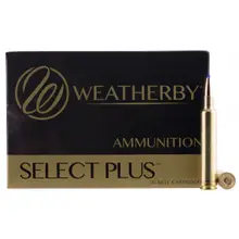 Weatherby Select Plus 6.5-300 Weatherby Magnum 127 Grain Barnes LRX Ammunition, 20 per Box