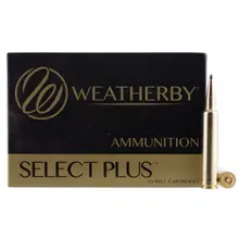 Weatherby Select Plus 6.5-300 Magnum Ammunition, 130 Grain Swift Scirocco, 20 Rounds per Box