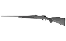 "Weatherby Vanguard Synthetic Bolt-Action Rifle - .300 WBY Magnum, 26" Barrel, 3+1 Rounds, Matte Blued Finish, Gray/Black Monte Carlo Griptonite Stock"