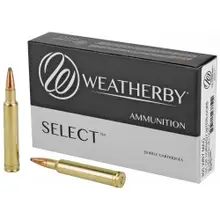 Weatherby Select .300 WBY Magnum Ammo, 165 Grain Hornady Interlock, Case of 200 Rounds - H300165IL