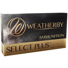 Weatherby Select Plus .30-378 Wthby Mag 220 Gr Hornady ELD-X Ammunition, 20 Round Box, 3050 FPS