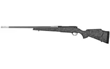 Weatherby Mark V Accumark 6.5 Creedmoor 24" Barrel, Stainless Steel Two-Tone/Black Finish, Fiberglass Stock, 4+1 Rounds, Right Hand, Bolt-Action Rifle