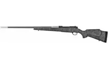 Weatherby Mark V Accumark .300 WBY MAG Bolt-Action Rifle with 26" Threaded Barrel, 3+1 Capacity, Graphite Black Cerakote Finish, and Fixed Monte Carlo Stock