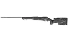 "Weatherby Mark V Accumark Pro 300 Wby Mag 26" Carbon Fiber Stock with Gray Sponge Pattern, Tungsten Cerakote Finish, Right Hand Bolt Action Rifle - MAP01N300WR8B"
