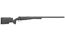 Weatherby Mark V CarbonMark Pro .257 WBY Magnum Bolt Action Rifle, 26" Carbon Wrapped Barrel, 3 Rounds, Charcoal Finish, Carbon Fiber Stock