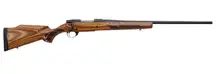 Weatherby Vanguard Sporter Laminate Matte Blued Bolt Action Rifle - 300 Weatherby Magnum, 26in Barrel, 3+1, Nutmeg Brown