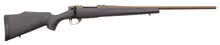 Weatherby Vanguard Weatherguard Bronze .25-06 Remington Bolt Action Rifle with 24" Threaded Barrel, 5+1 Capacity, and Bronze Cerakote Finish