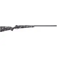 Weatherby Mark V Backcountry 2.0 TI Carbon .300 WBY MAG 26" 3+1 Bolt Action Rifle with Grey and White Accents