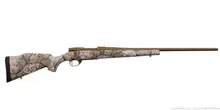 Weatherby Vanguard Badlands 22-250 Remington 24" Bolt Action Rifle - Burnt Bronze Cerakote