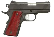 Fusion Firearms Freedom Series 1911 Bantam-R .45 ACP, 3" Barrel, 8-Round, Black Oxide Steel, Red Cocobolo Grip