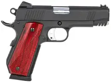 Fusion Firearms Freedom Series 1911 Riptide-C 9mm, 4.25" Barrel, 10-Round Pistol with Cocobolo Grip - Black