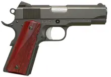 Fusion Firearms Freedom Combat 1911, .45 ACP, 4.25" Barrel, 8 Rounds, Red Cocobolo Grip, Black Steel Frame & Slide