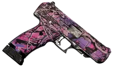 Hi-Point JCP 40 S&W Semi-Auto Pistol, 4.5" Barrel, 10+1 Rounds, Pink Country Girl Camo Polymer Grip - 34010PI