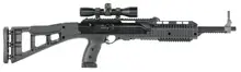 Hi-Point 4095TS Carbine .40 S&W Semi-Automatic Rifle with 17.5" Barrel, 10 Round Capacity, Black All-Weather Molded Stock, and 4x32 Scope