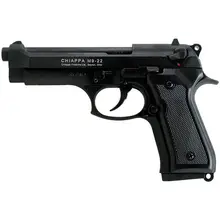 Chiappa Firearms M9-22LR Semi Auto Handgun 2-10rd Wood and Black Grips