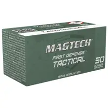 Magtech Tactical 7.62x51mm 147 Grain M80 Ball FMJ Ammunition, 50 Rounds