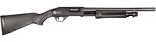Rossi ST-12 12 Gauge 3" Chamber 18.5" Barrel Pump Action Shotgun with Synthetic Stock, Matte Black - 4+1 Rounds