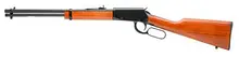 Rossi Rio Bravo .22 LR Lever Action Rifle with 18" Barrel, 15-Round Capacity, German Beechwood Stock, and Buckhorn Sights